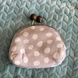 Polka Dot Coin Purse